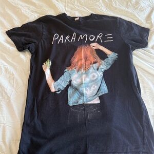 Black Paramore Graphic T-Shirt